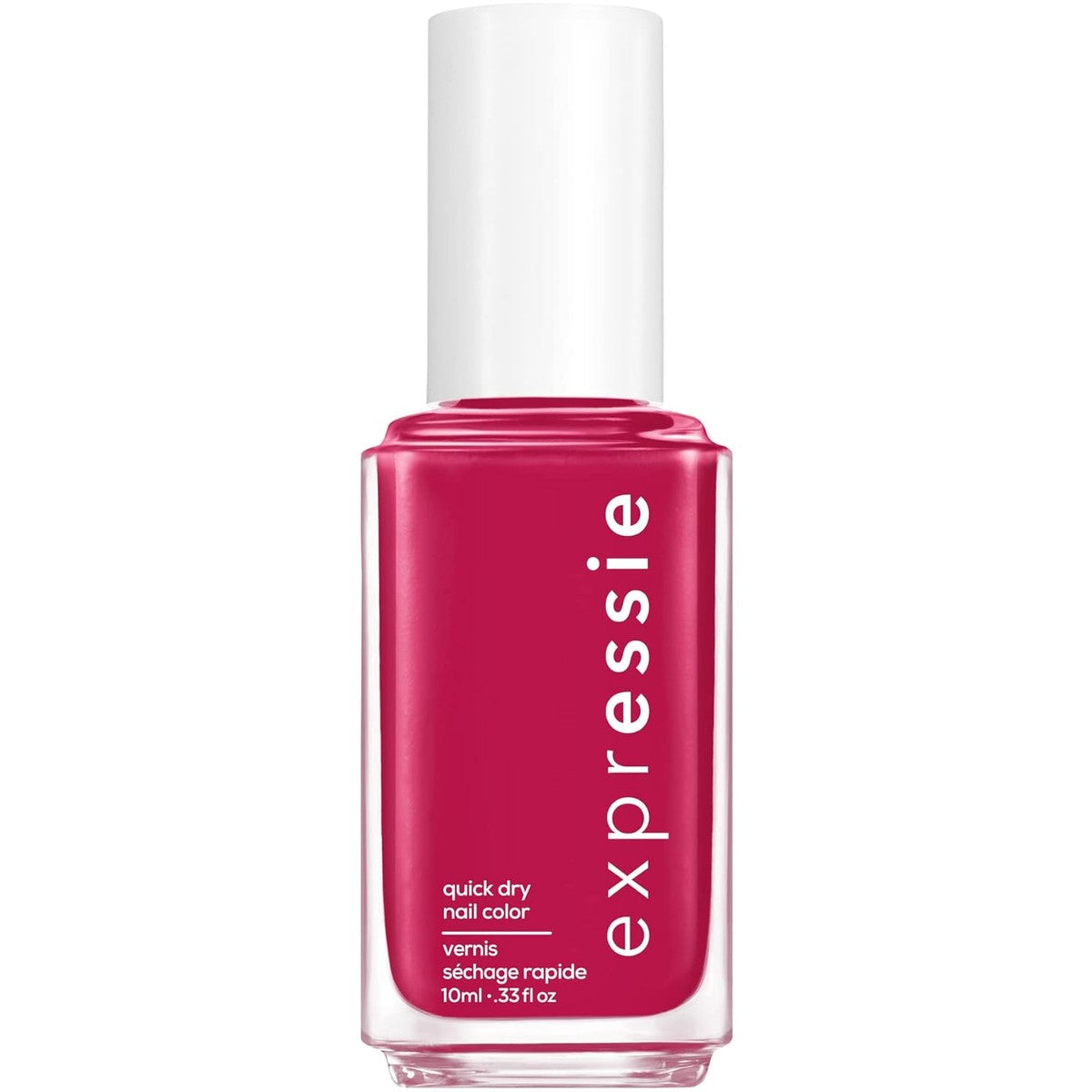 Essie Expressie sneldrogende nagellak in rood, nr. 490 spray it to say it, veganistische formule zonder ingrediënten van dierlijke oorsprong – essie
