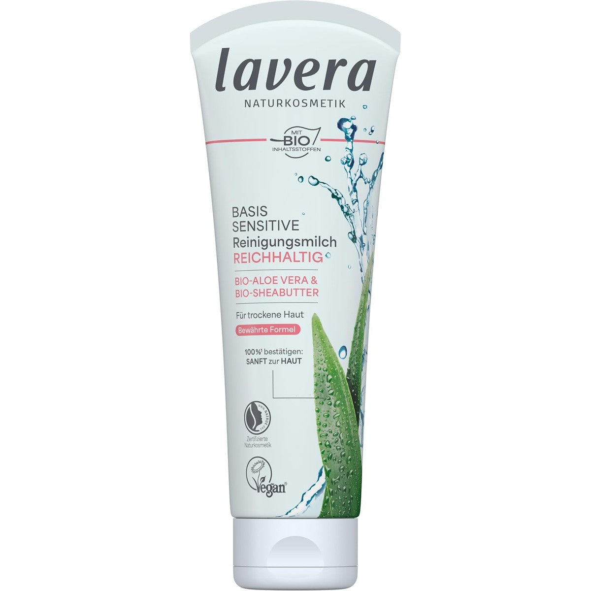 lavera Basis Sensitive reinigingsmelk 2 x 125 ml – lavera