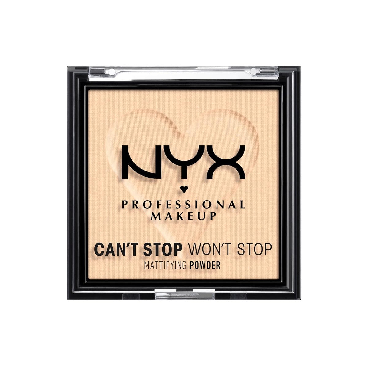 NYX Professional Makeup Can't Stop Won't Stop Mattifying Powder, Matte afwerking, kleur: Light – NYX PROFESSIONAL MAKEUP