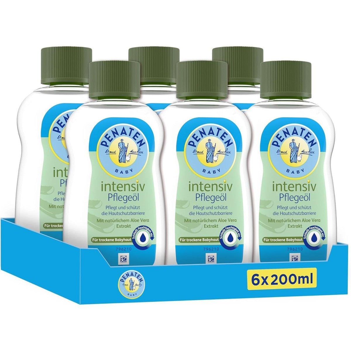 Penaten Intensieve verzorgende olie 6 x 200 ml – Penaten