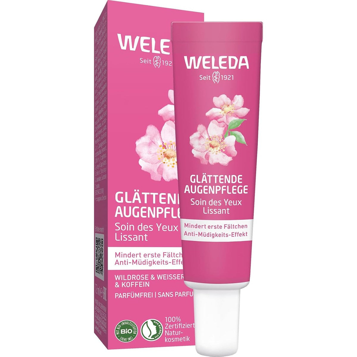 Weleda Gladmakende Oogverzorging Wilde Roos & Witte Thee 12 ml