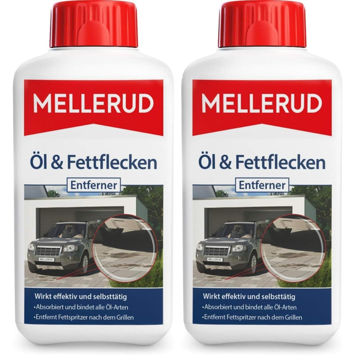 Mellerud Olie- en vetvlekken remover 2 x 0,5 l – Mellerud