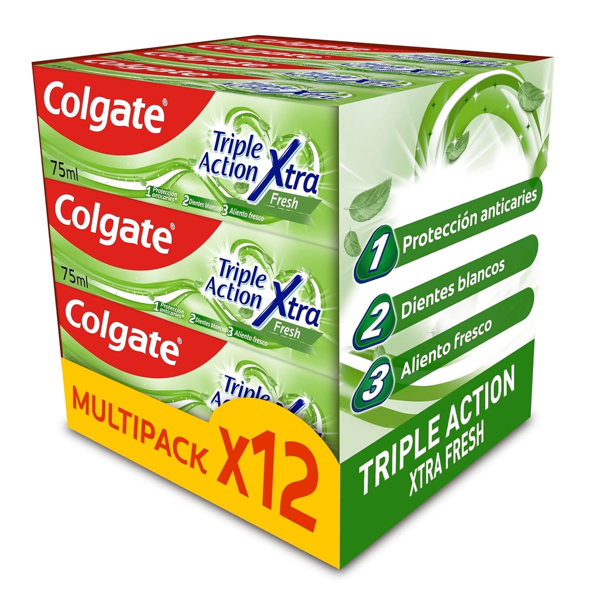 Colgate Triple Action Xtra Fresh Tandpasta 12 x 75 ml – Colgate
