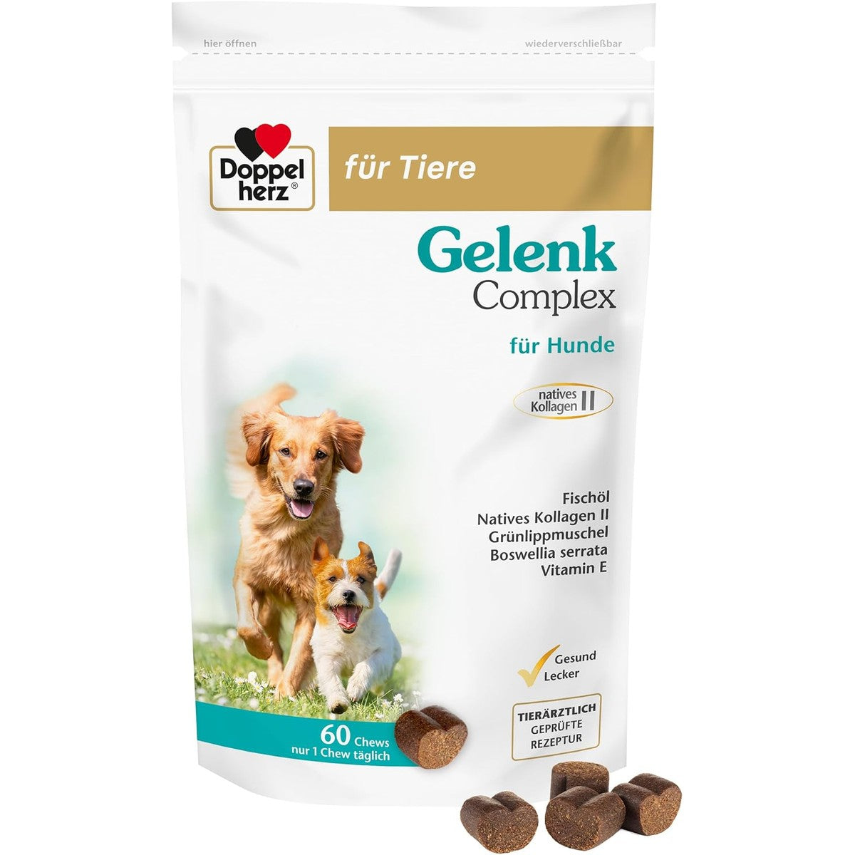 Doppelherz Voor dieren gewrichtscomplex voor honden – Doppelherz