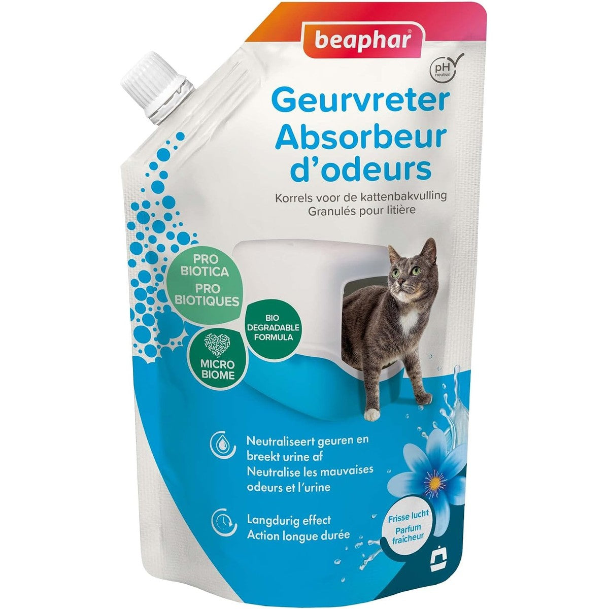 Beaphar Multi Fresh voor kattenbakken - 400 g – beaphar