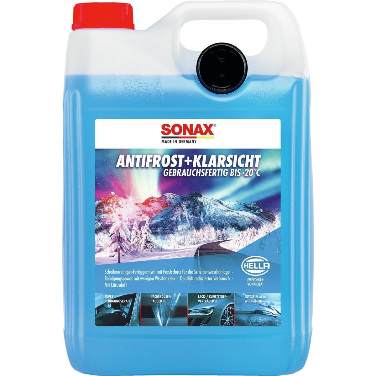 SONAX Antivries ruitensproeier -20 °C 5 liter – SONAX