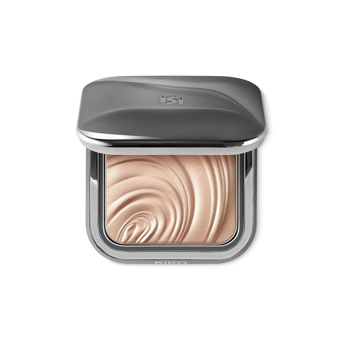 KIKO Milano Glow Fusion Intense Powder Highlighter 01, poederhighlighter voor het gezicht met zijdeachtige, reflecterende textuur – Kiko Milano