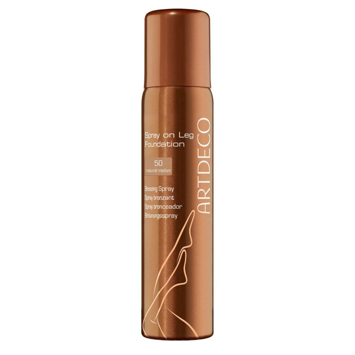 Artdeco Spray On Leg Foundation beenfoundation brons medium 1 x 100 ml