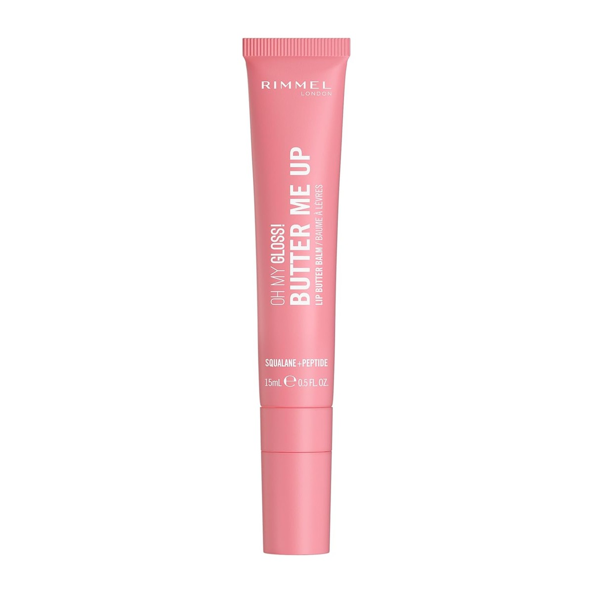 Rimmel London Oh My Gloss Butter Me Up Lippenbalsem, Bubble Gum 002, 15 ml – Rimmel London