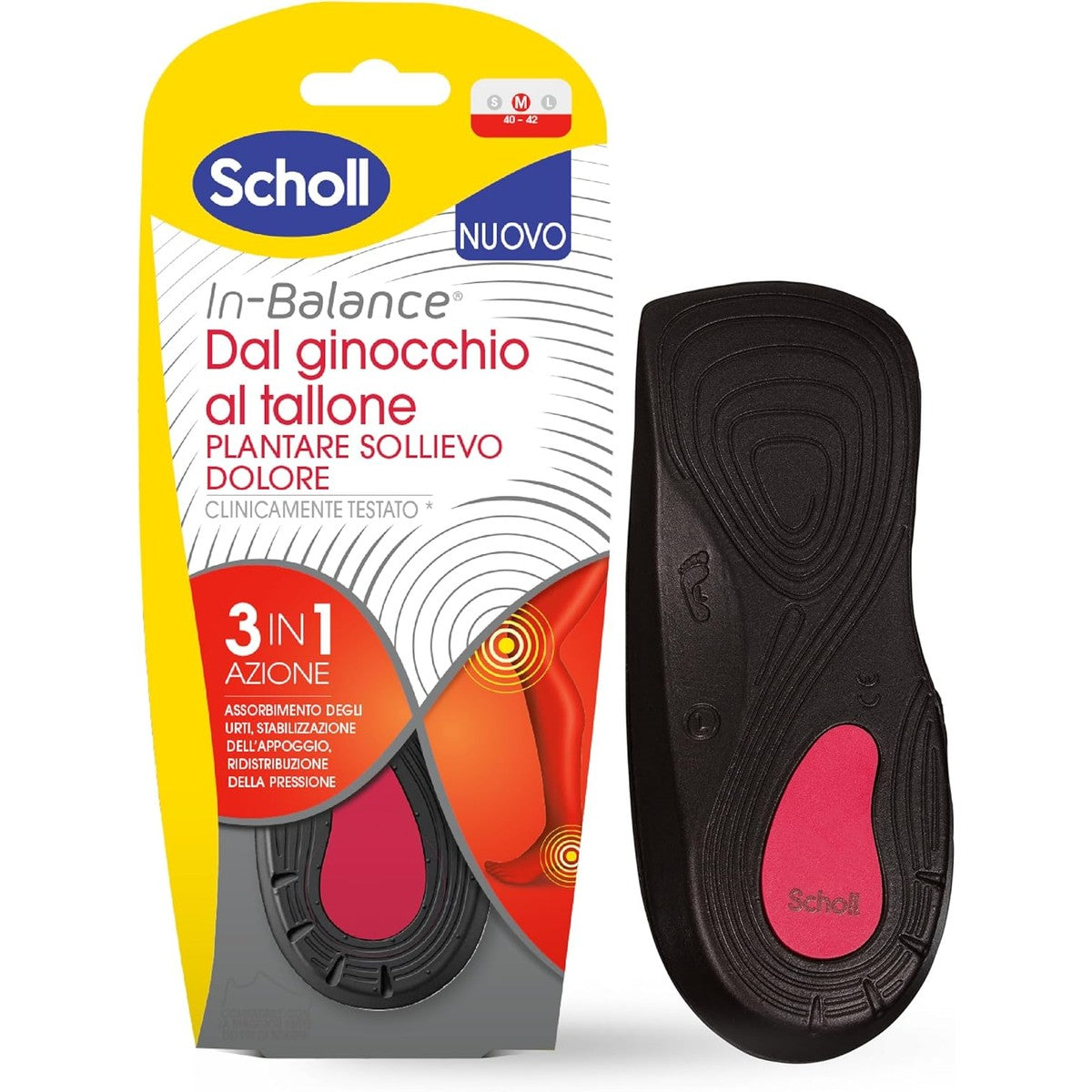 Dr. Scholl's In-Balance Everyday inlegzolen M (40-42) – Dr. Scholl's