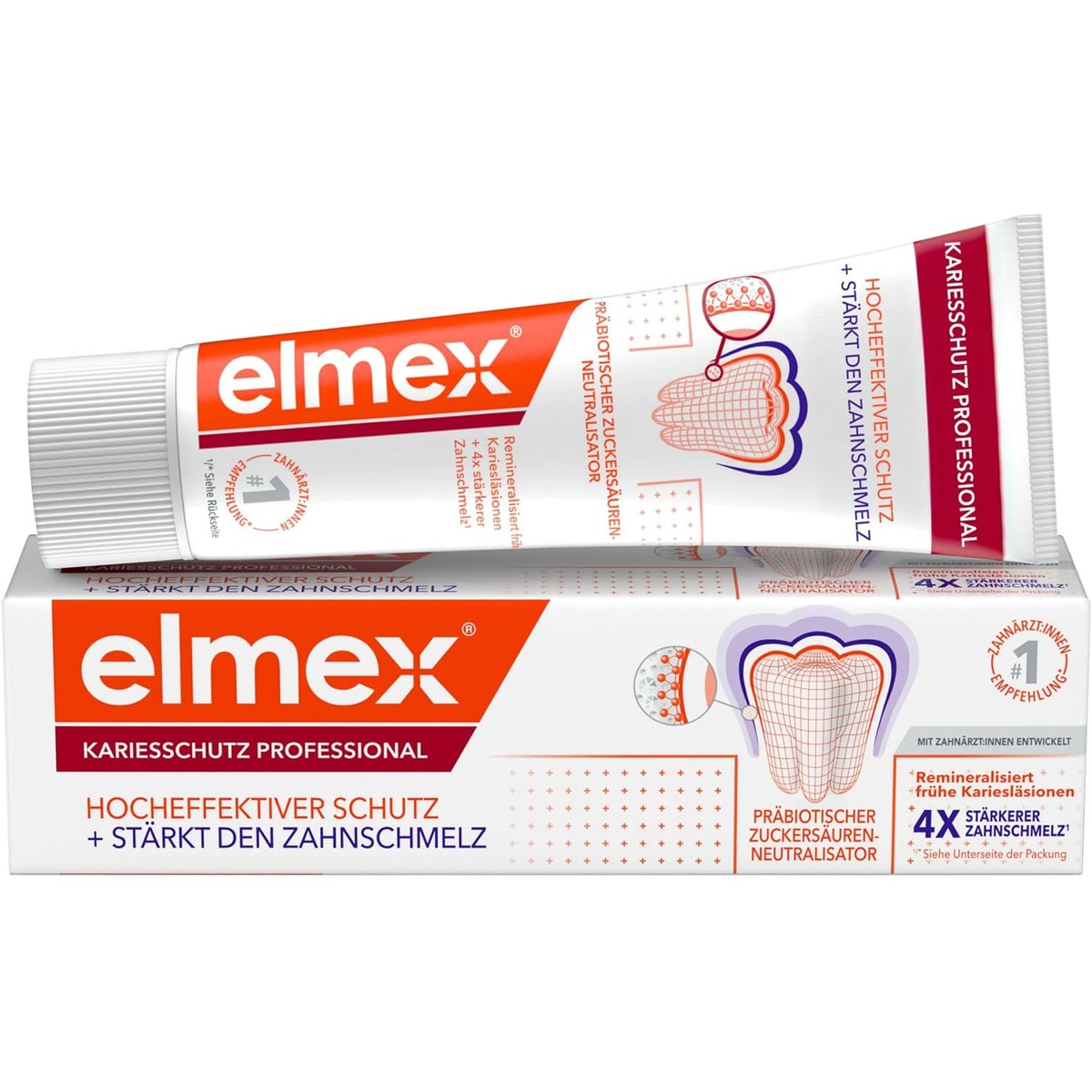 ELMEX cariësbescherming professionele tandpasta 75 ml – ELMEX