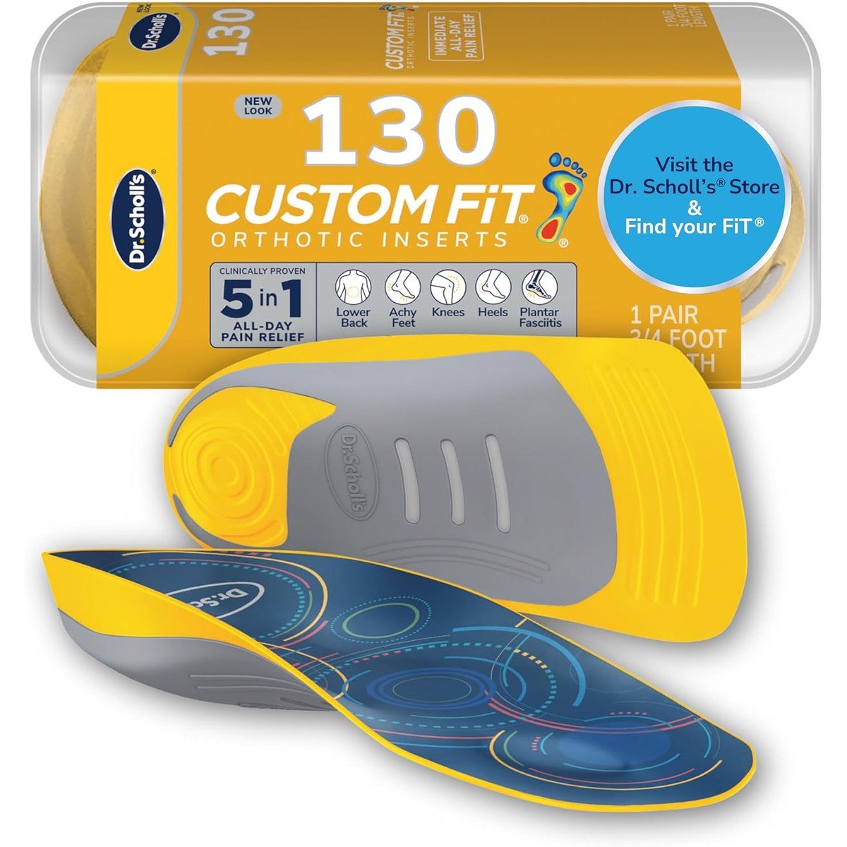 Dr. Scholl's CF 130 Inlegzolen Custom Fit