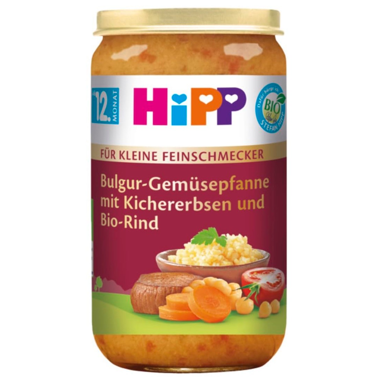 HiPP Biologische bulgur-groentepan 6 x 250 g – HiPP