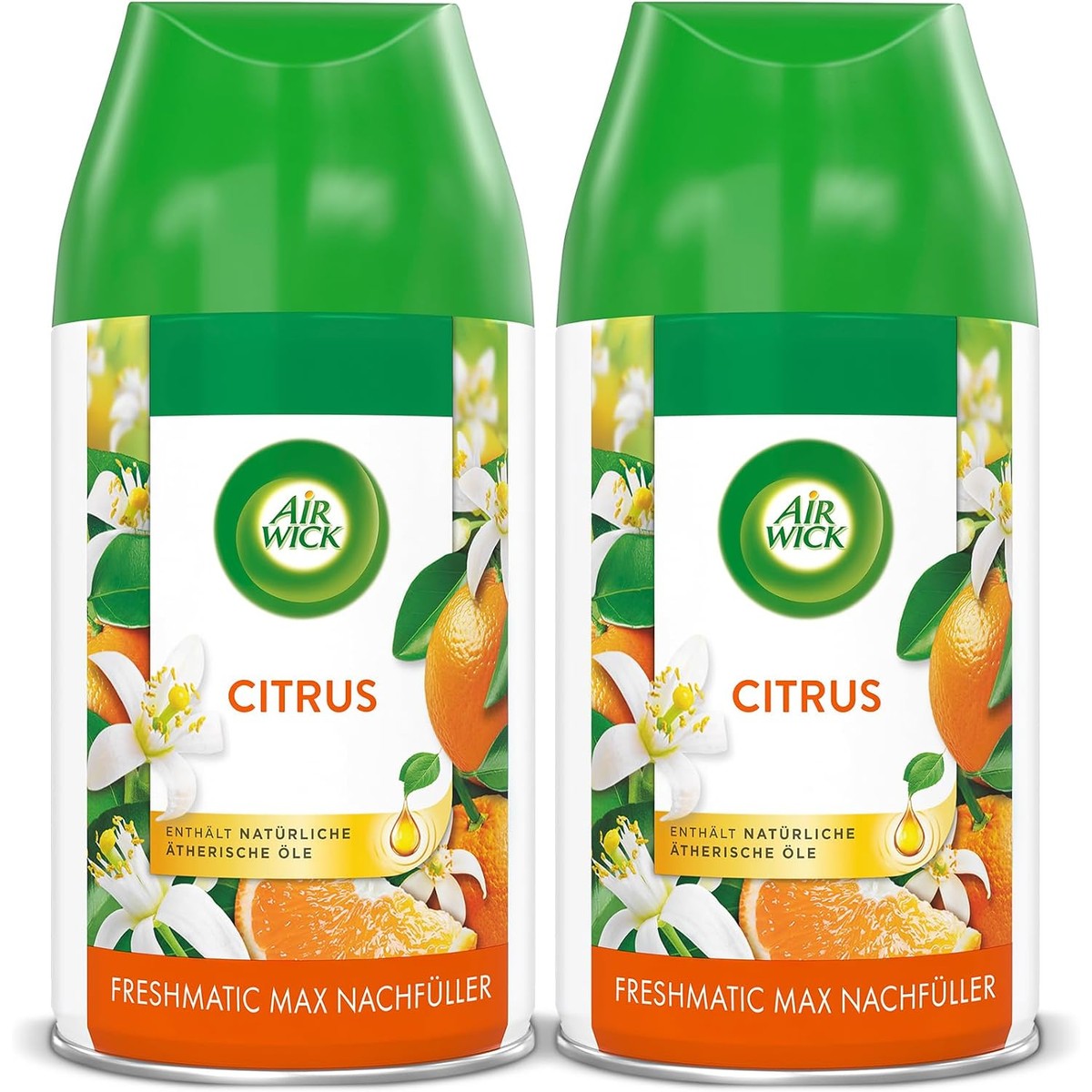 Air Wick Freshmatic Max Citrus navulling 2 x 250 ml – Air Wick