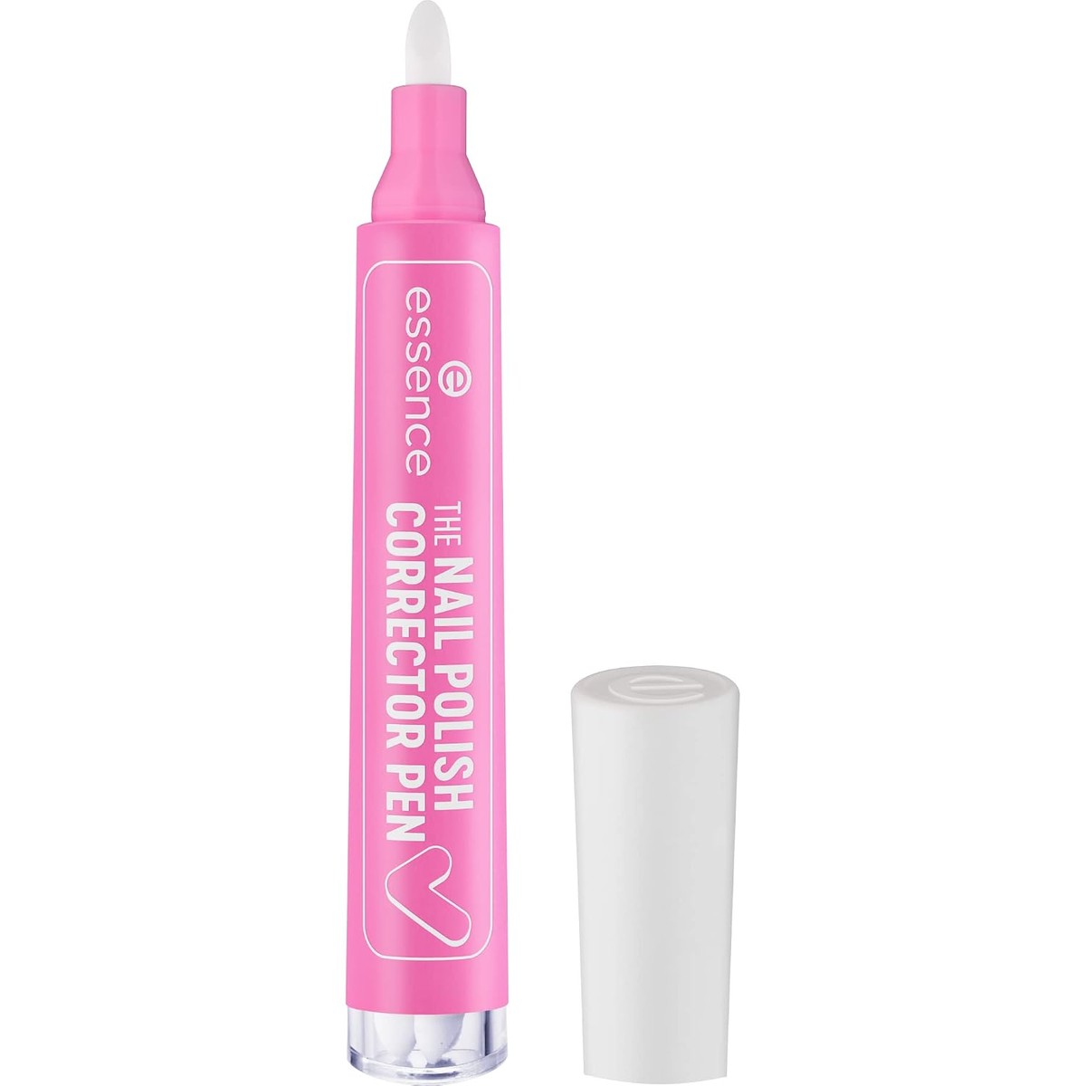 Essence The Nail Polish Corrector Pen, nagellakverwijderaar, expresresultaat, acetonvrij, veganistisch, zonder microplasticdeeltjes, zonder conserveringsmiddelen, per stuk verpakt (4,5 ml) – Essence Cosmetics