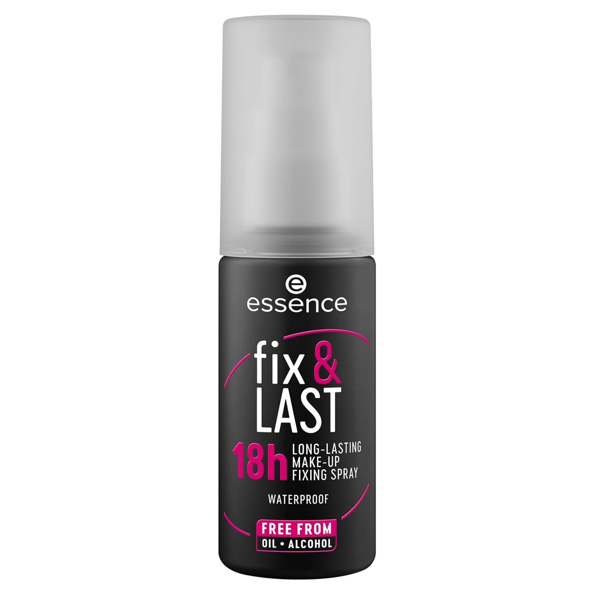 essence fix & last 18h langdurige make-up fixerende spray, 50 ml | Setting Spray voor een onberispelijke make-up-look, verbeterde sproeikop, resultaat voor maximaal 18 uur – Essence Cosmetics