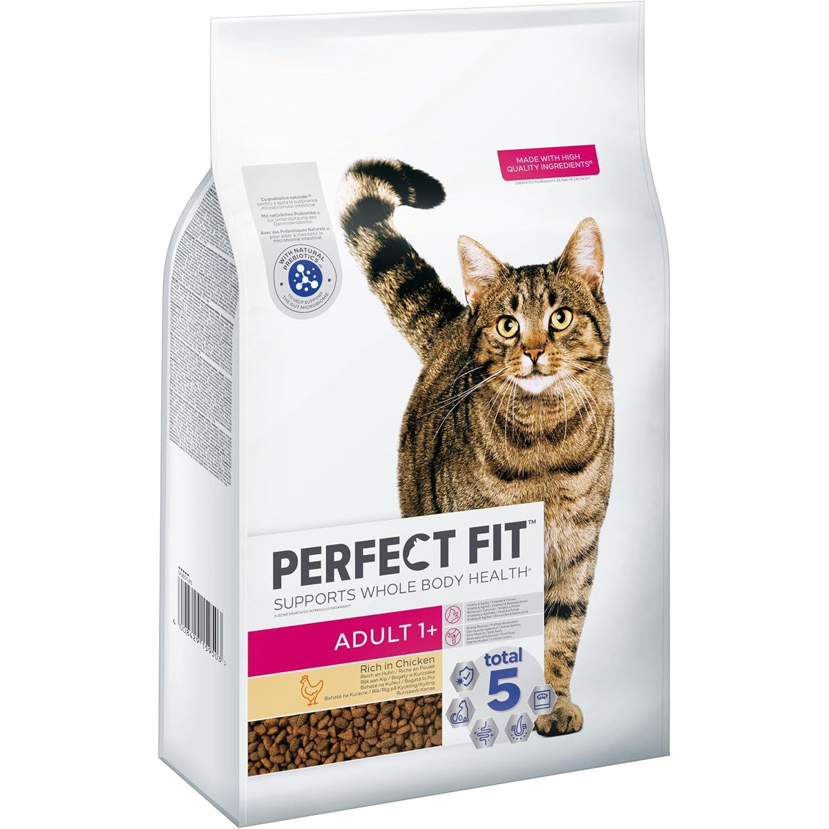 PERFECT FIT Adult 1+ droogvoer voor katten, 7 kg, kip – Perfect Fit