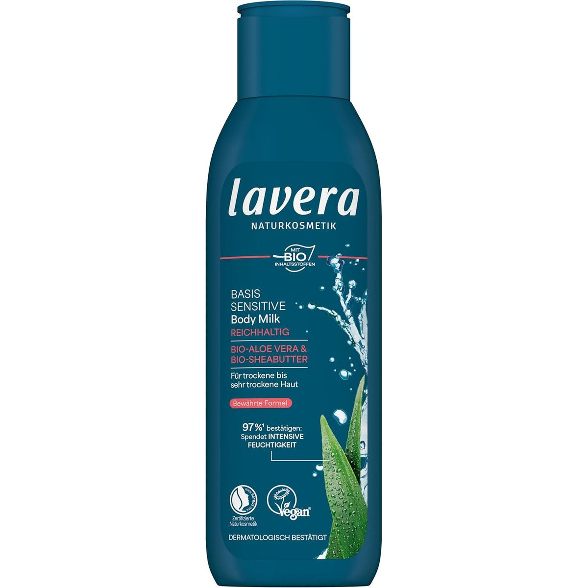 lavera Basis Sensitiv Body Milk Rijk 250 ml – lavera