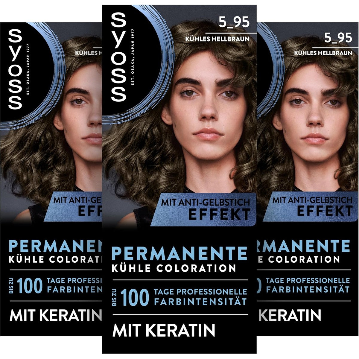 Syoss Coloration 5_95 Koel lichtbruin (115 ml) – Syoss