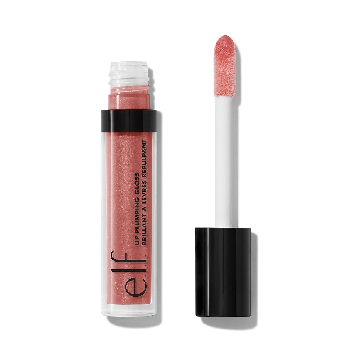 e.l.f. Lip Plumping Gloss, hoogglanzende glanzende kleur, hydrateert en laat de lippen er voller uitzien met vitamine E, veganistisch en dierproefvrij, Sweet Talker – e.l.f.