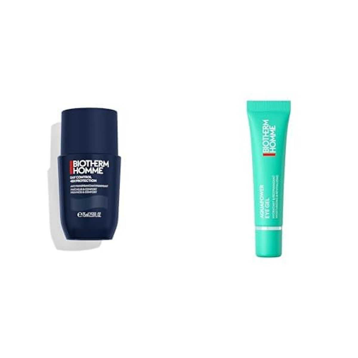 Biotherm Homme Day Control 48H Deo Roll-On 75 ml & Homme Aquapower Eye Gel 15 ml