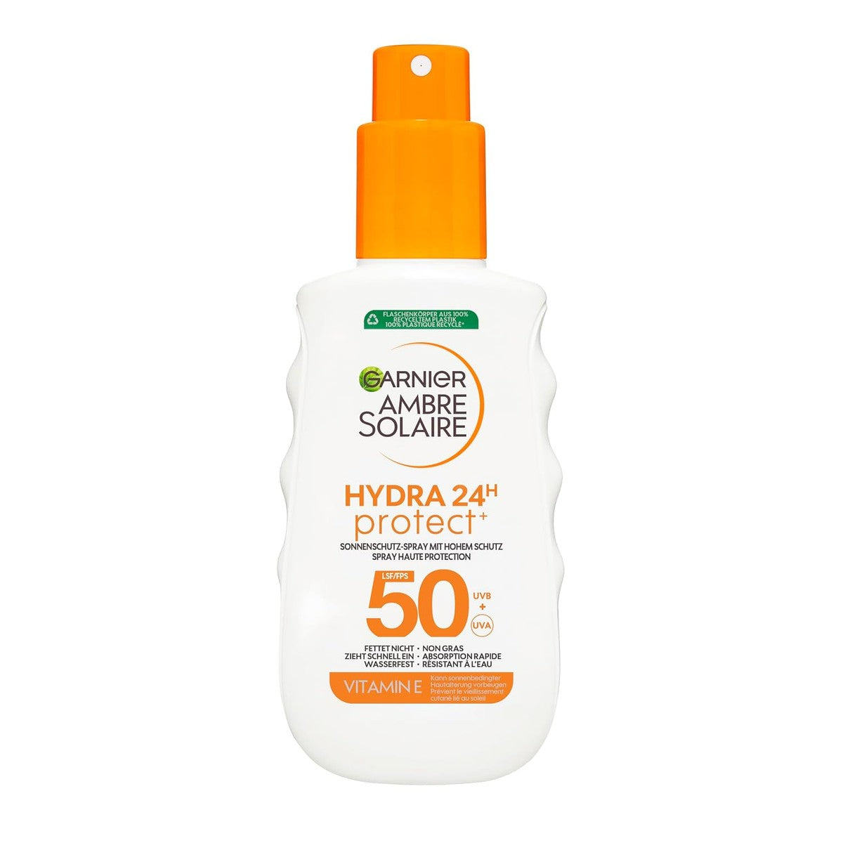Garnier Ambre Solaire Hydra Protect+ 24h SPF 50, 150 ml – Garnier