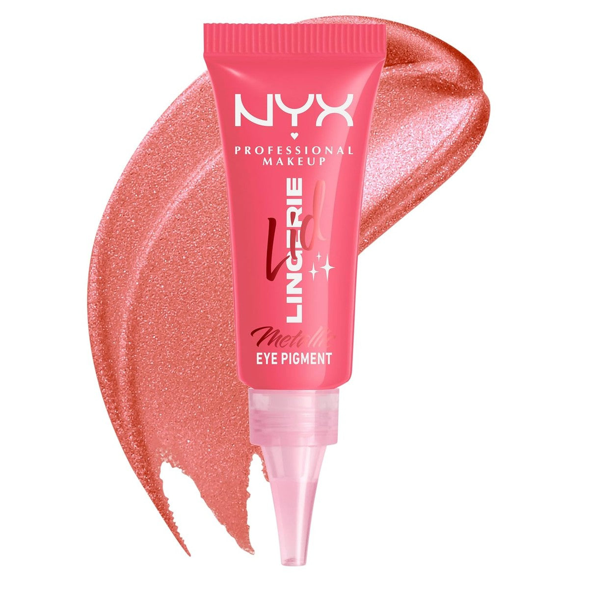 Lid Lingerie Cream Eye Pigment, bis zu 24 Stunden Halt, Cheeky Coral 09 – NYX PROFESSIONAL MAKEUP