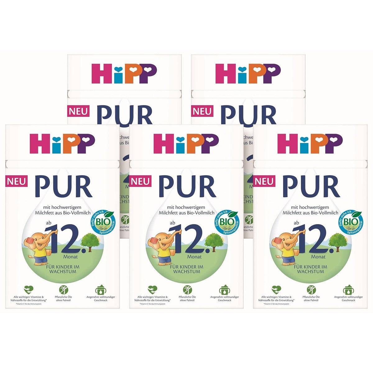 HiPP Kindermelk PUR 5 x 500 g – HiPP