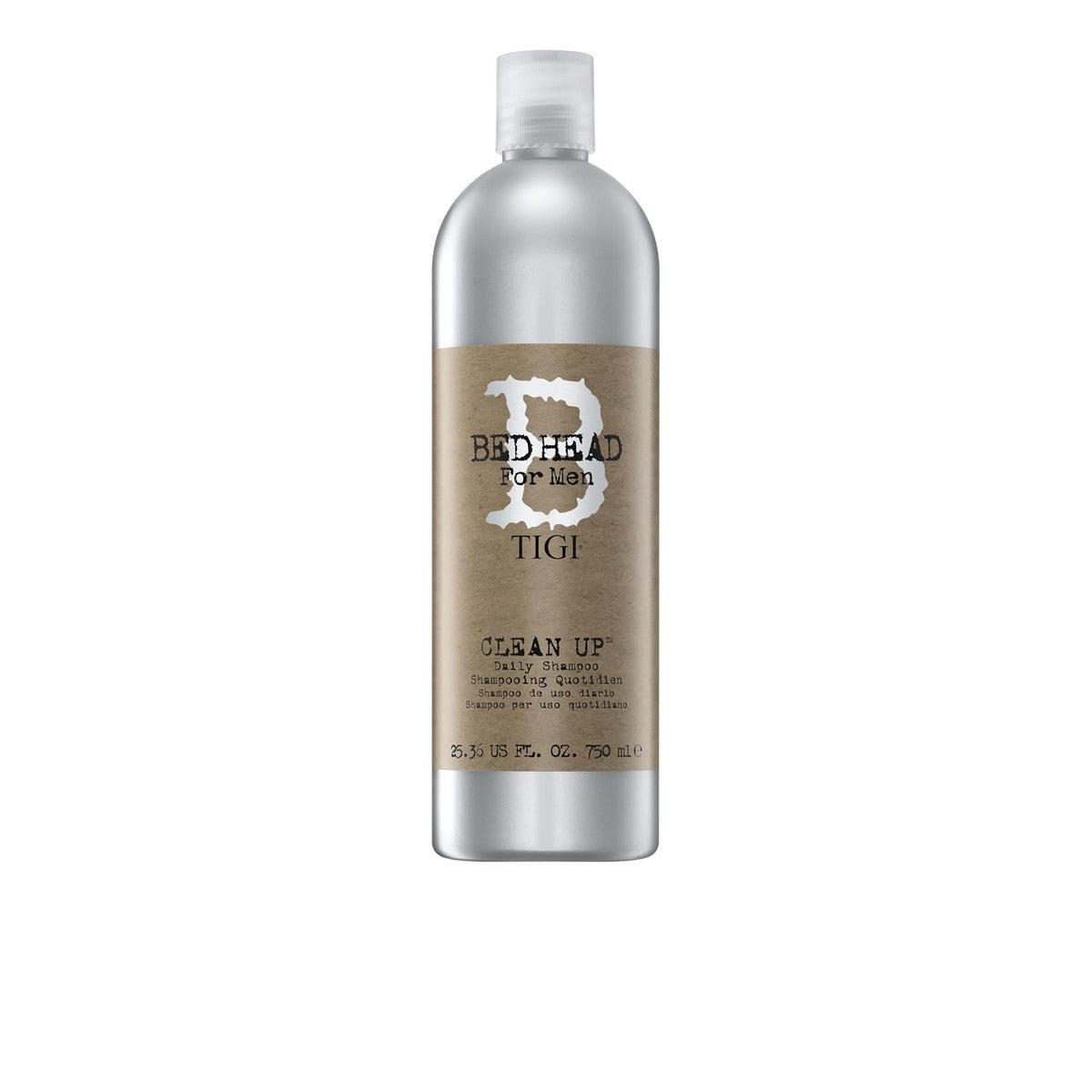 TIGI Bed Head for Men Clean Up Shampoo, tägliche Pflege, 750 ml – TIGI
