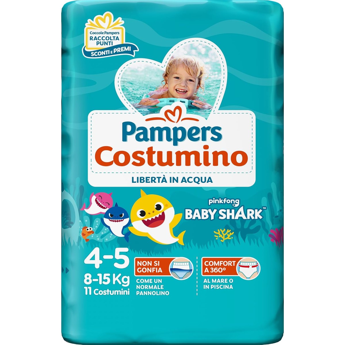 Pampers the costumo 22 luiers maat 4 (8-15 kg) – Pampers