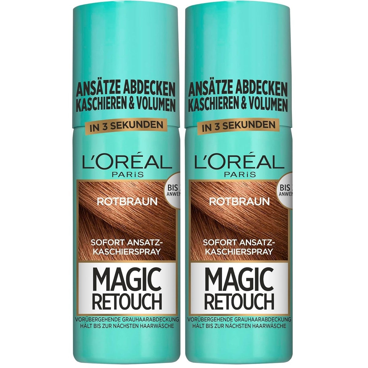L'Oréal Paris Magic Retouch roodbruin 75 ml (2 stuks) – L'Oréal Paris