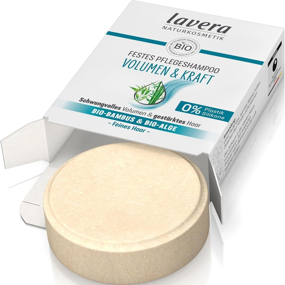 lavera Volume & Kracht vaste shampoo 50 g
