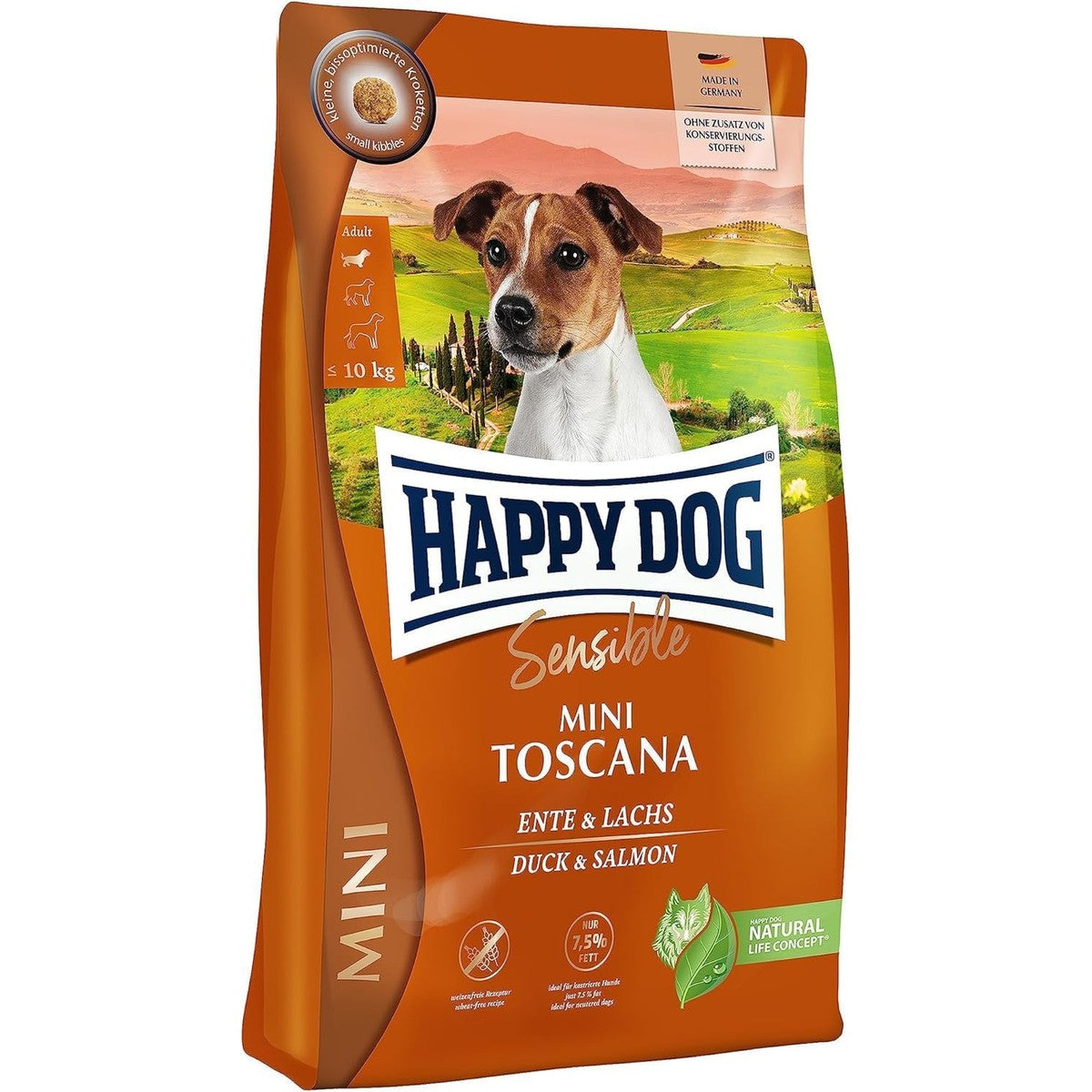 Happy Dog Gevoelige Mini Toscana 800 g – Happy Dog