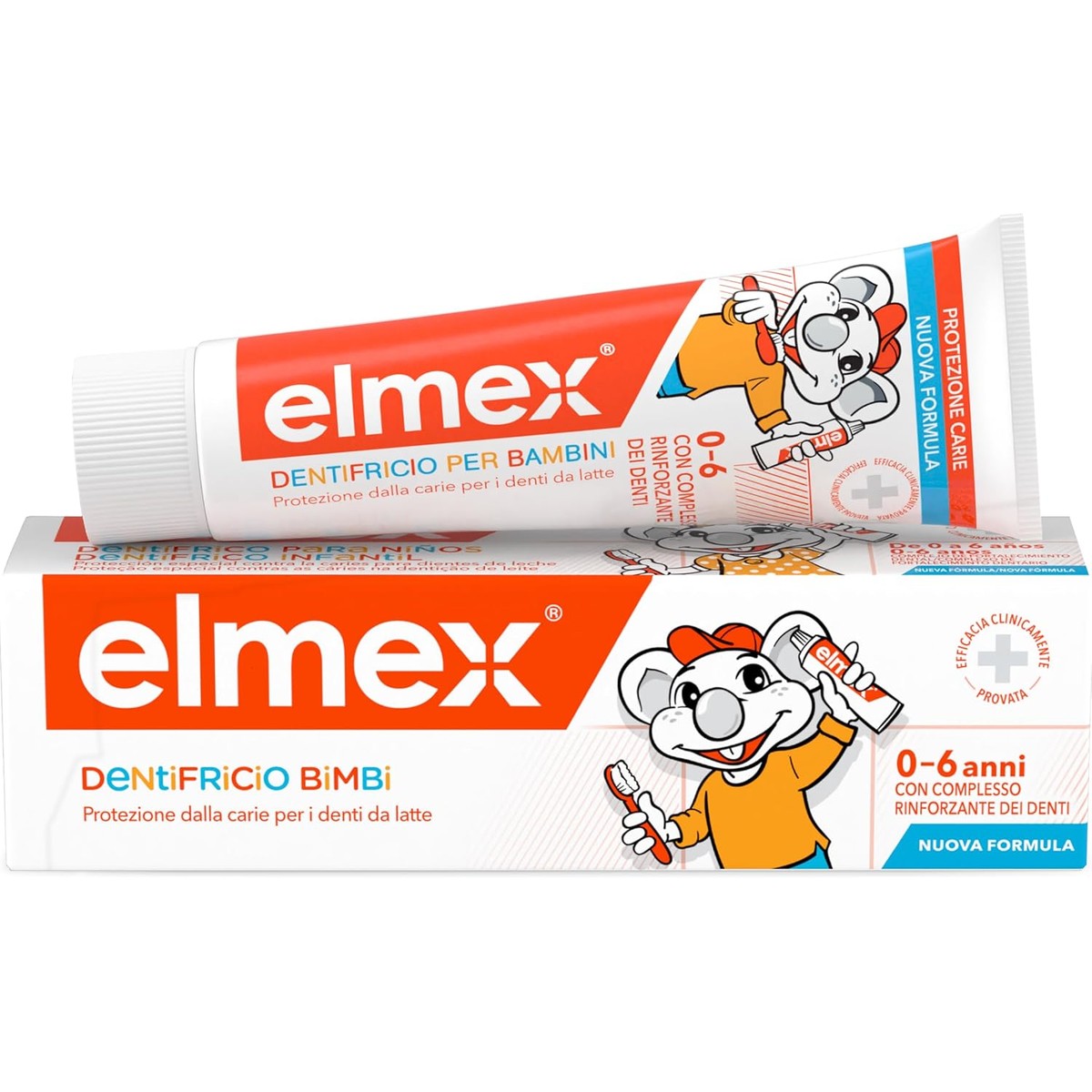 Elmex Kinderbescherming tandpasta 0-6 jaar 50 ml – Colgate
