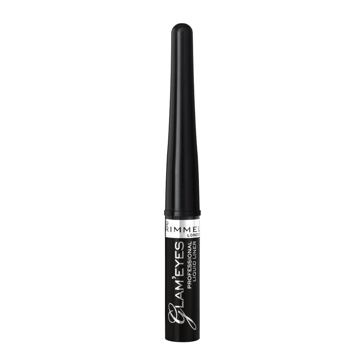 RIMMEL LONDON Glam'Eyes Professional Liquid Liners - Black Glamour, 3,5 ml – Rimmel London
