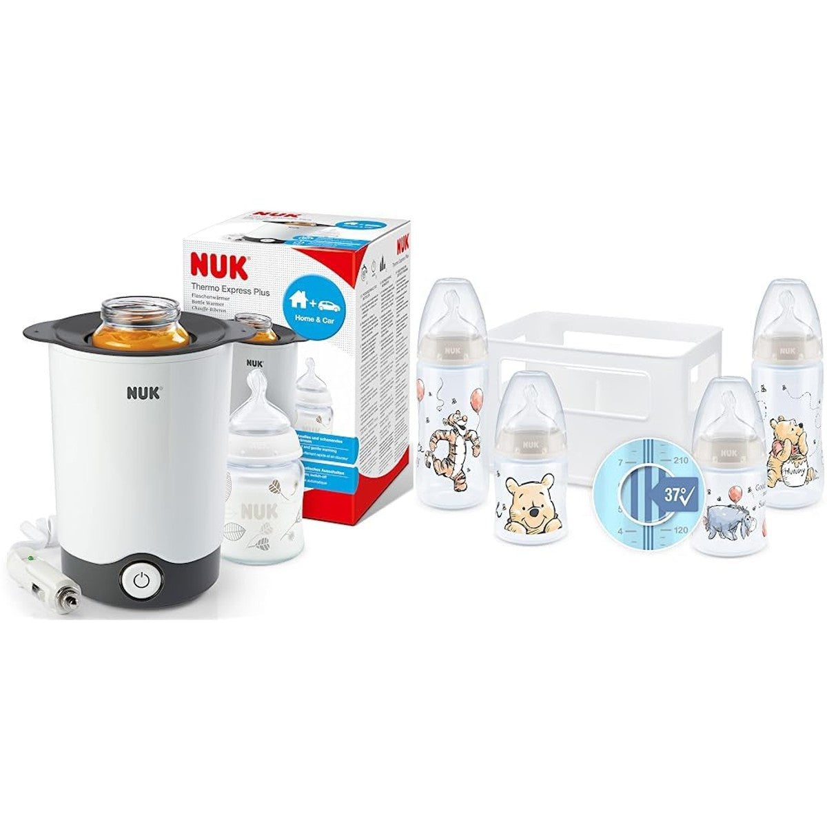 NUK Thermo Express Plus & First Choice+ starterset 5 stuks – NUK