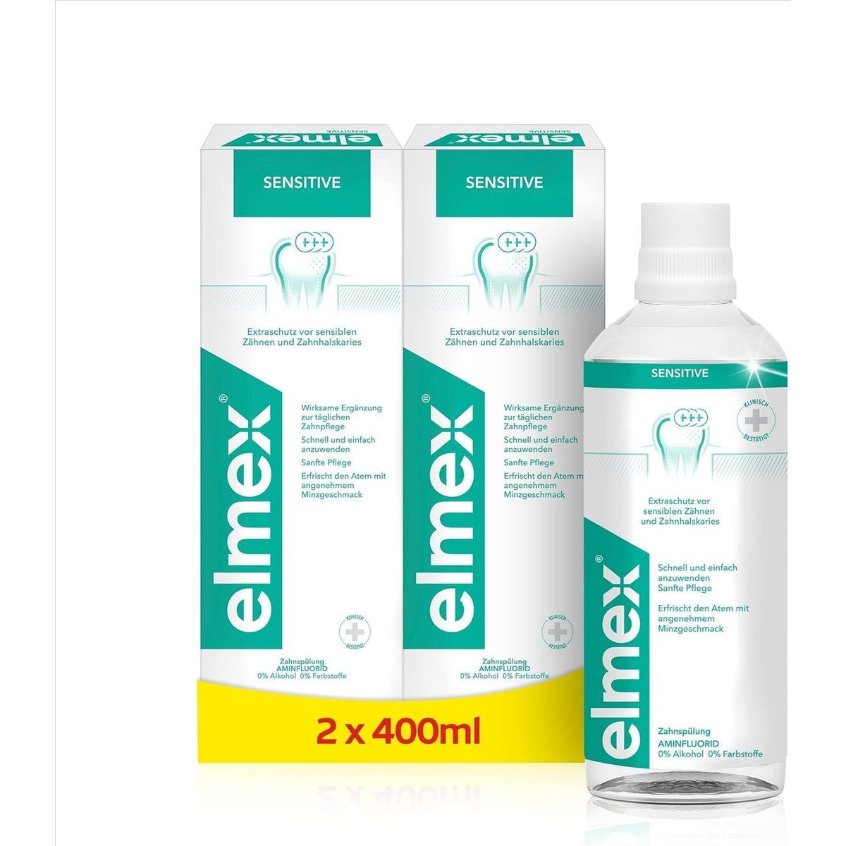 ELMEX Sensitive tandspoeling 2 x 400 ml – ELMEX