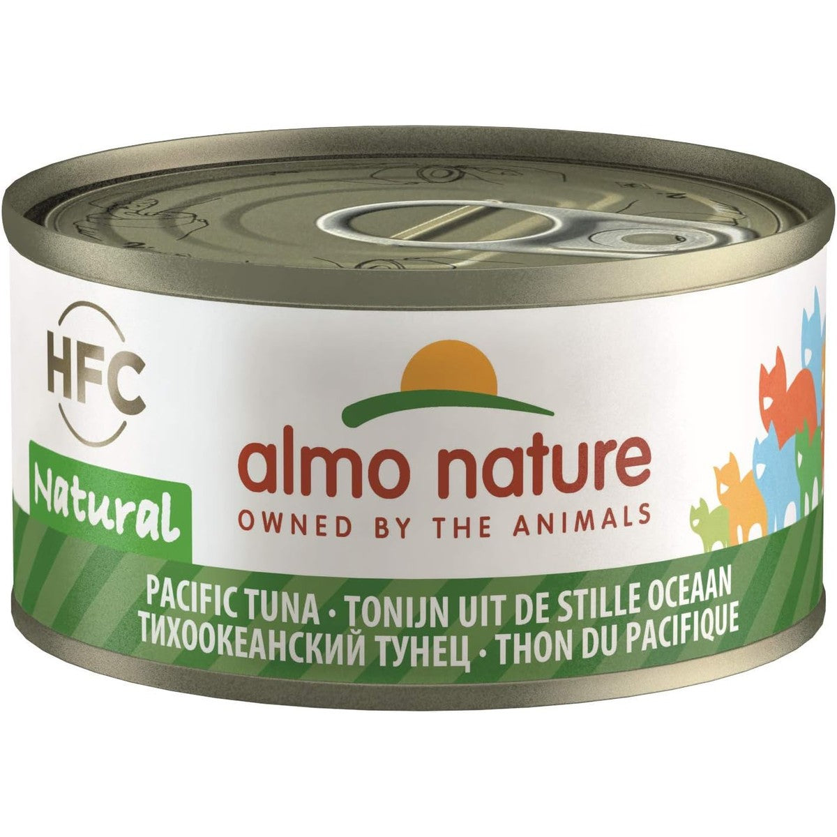 Almo natuurlijke tonijn uit de Stille Zuidzee 24 x 70 GR – almo nature