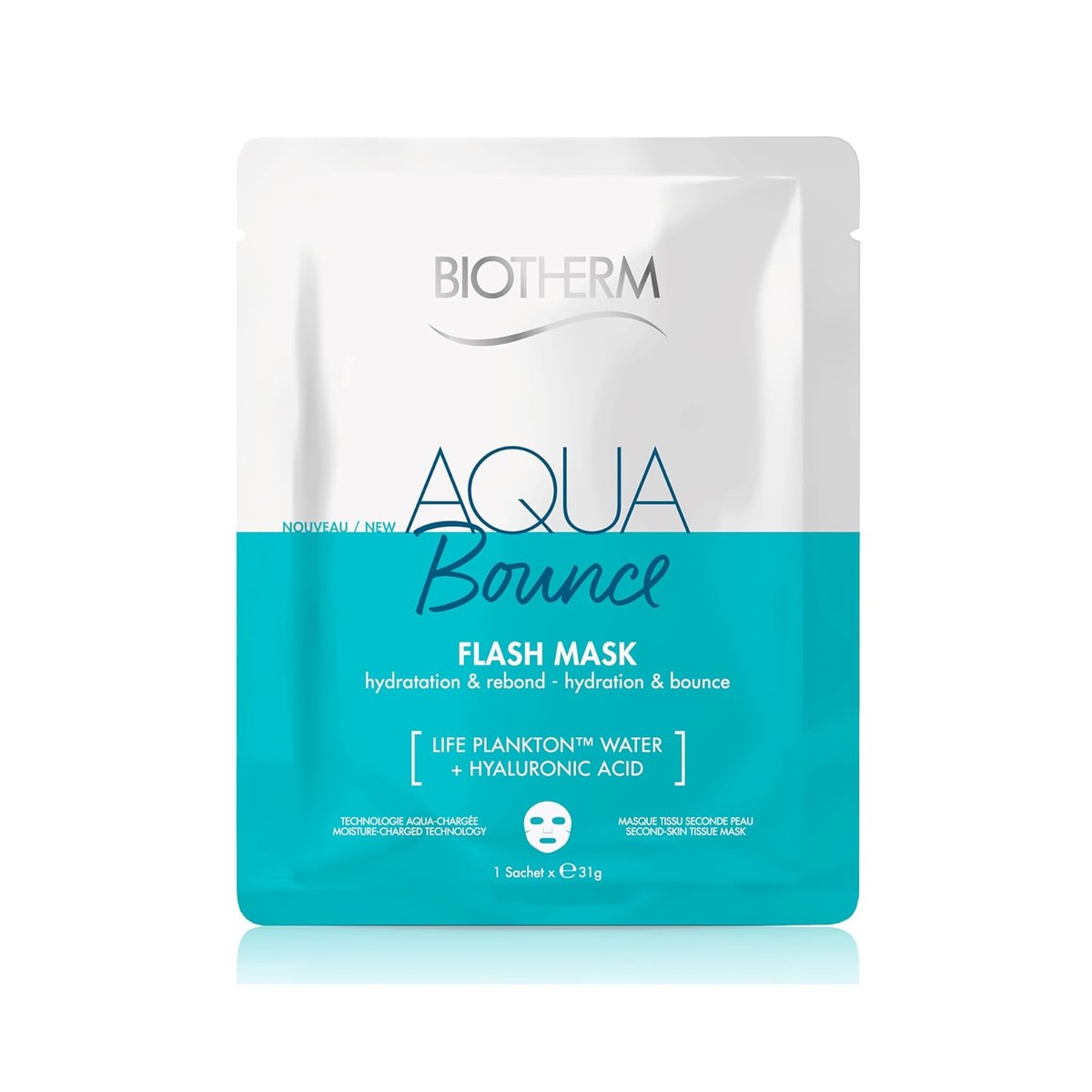 Biotherm Aqua Super Mask Bounce Doekmasker 31 g