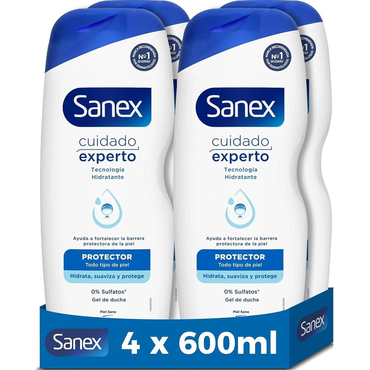 Sanex Care Expert Protector Douchegel 4 x 600 ml – Sanex