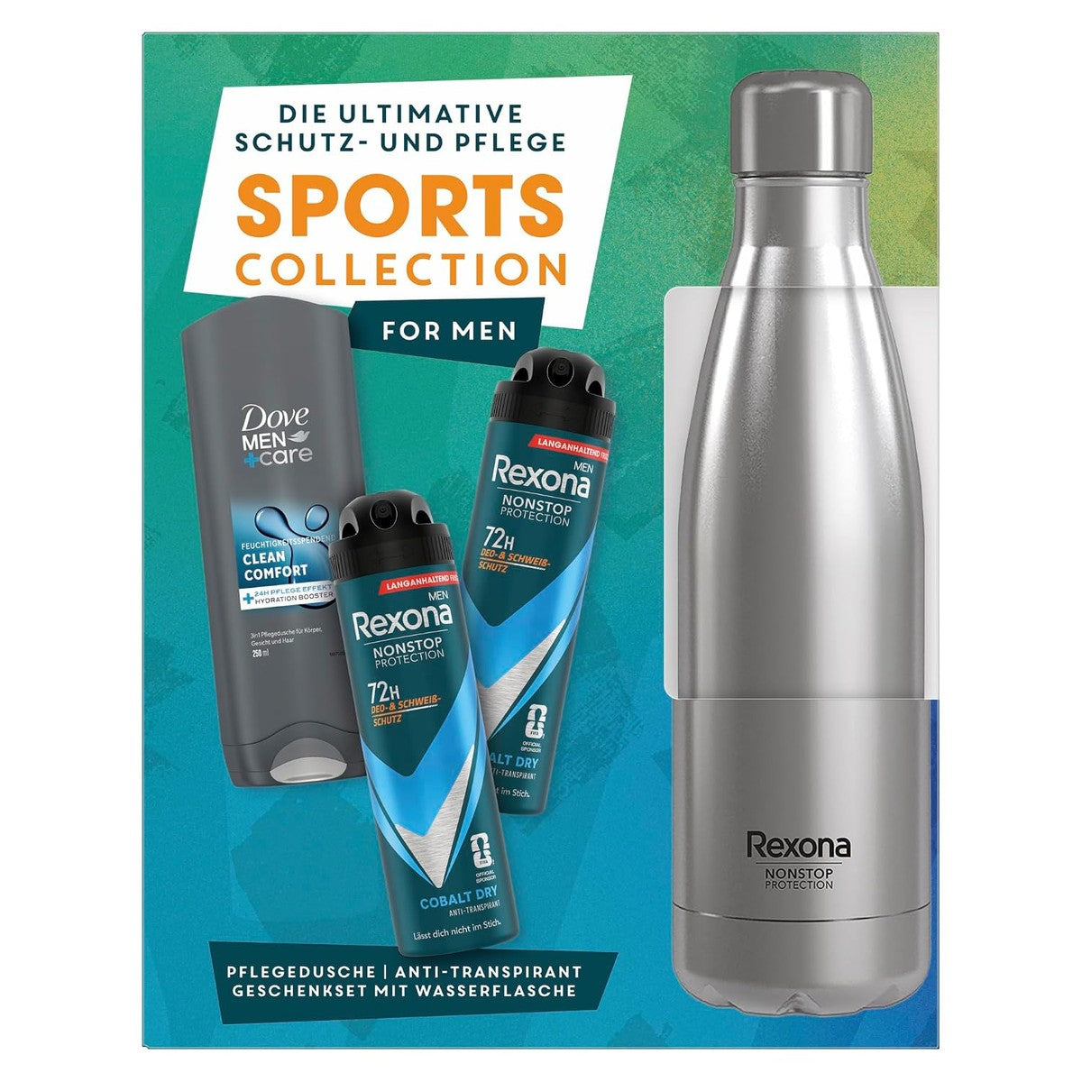 Rexona Sports Collection 2 x 150 ml, 250 ml & 750 ml – Rexona