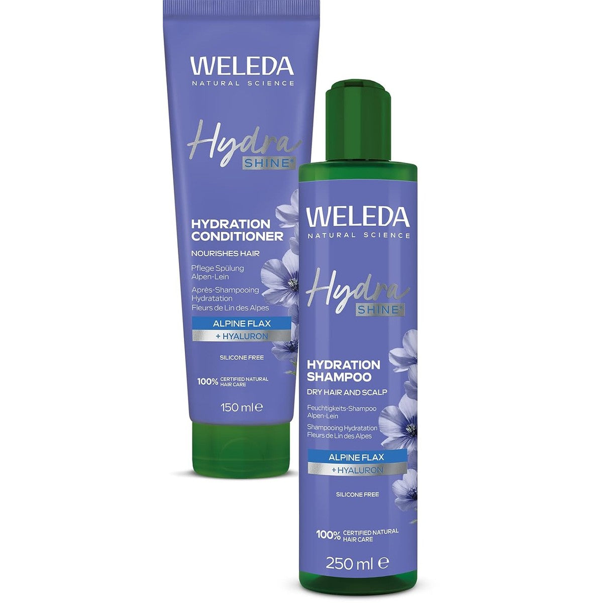 Weleda Bio Hydra Shine Shampoo & Conditioner Set 250 ml + 150 ml
