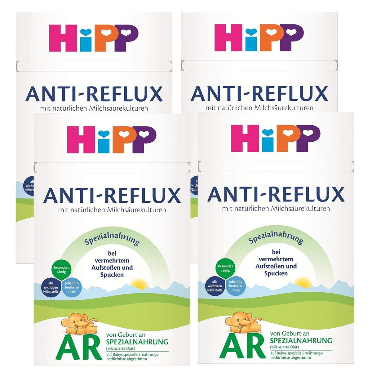 HiPP Anti-reflux speciale voeding 4 x 600 g – HiPP