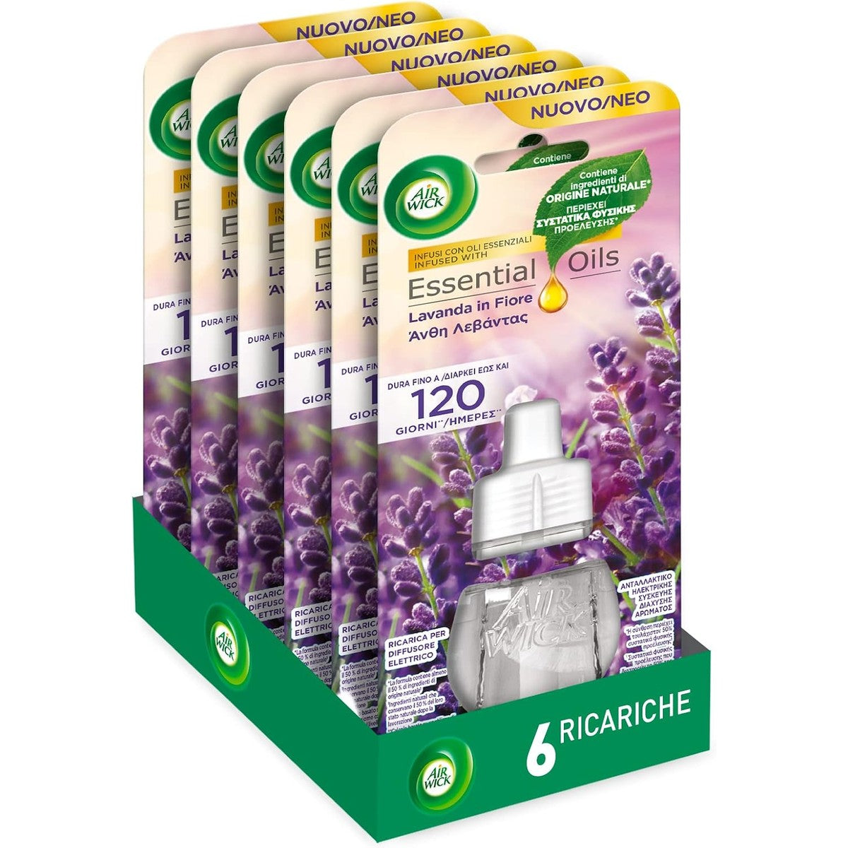 Air Wick Lavendel Navulling Elektrische Diffuser 6 stuks – Air Wick