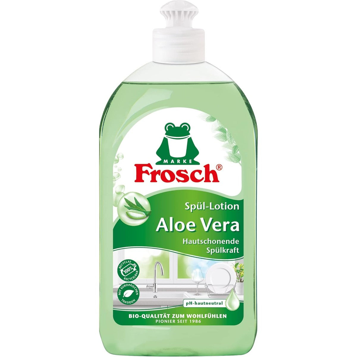 FROSCH Aloë Vera spoellotion handafwasmiddel 500 ml – FROSCH