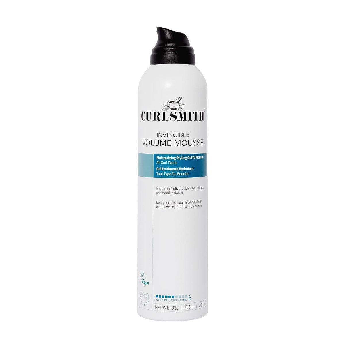 Curlsmith Onoverwinnelijke volume mousse – CURLSMITH