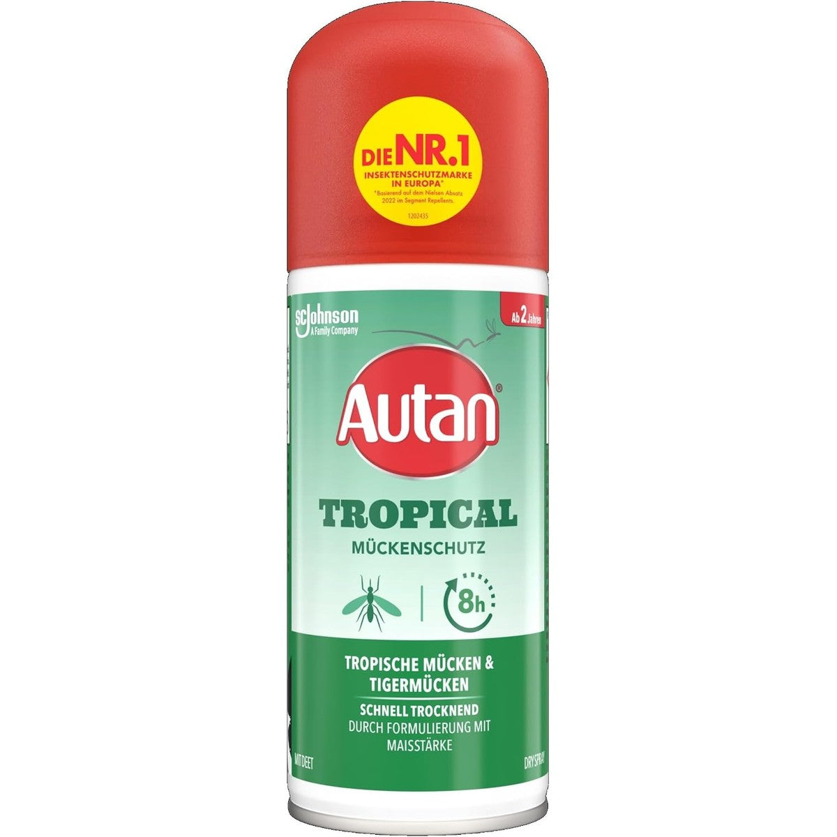Autan Tropical Dry Spray Muggenbescherming 100 ml – Autan