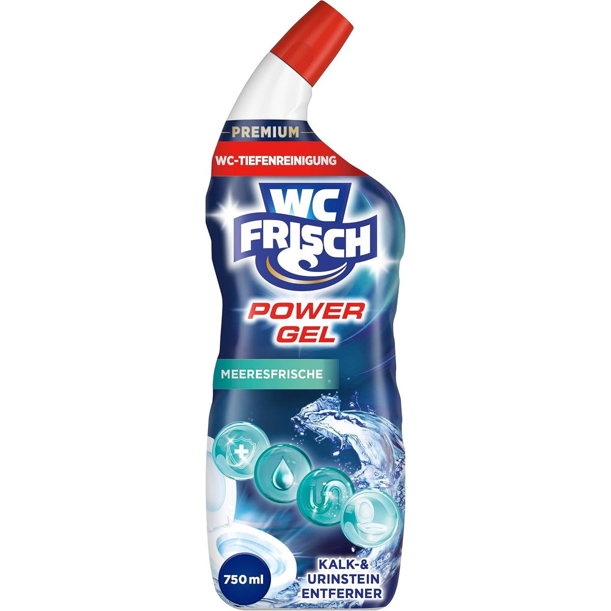 WC-Frisch Power Gel oceaanfris 750 ml