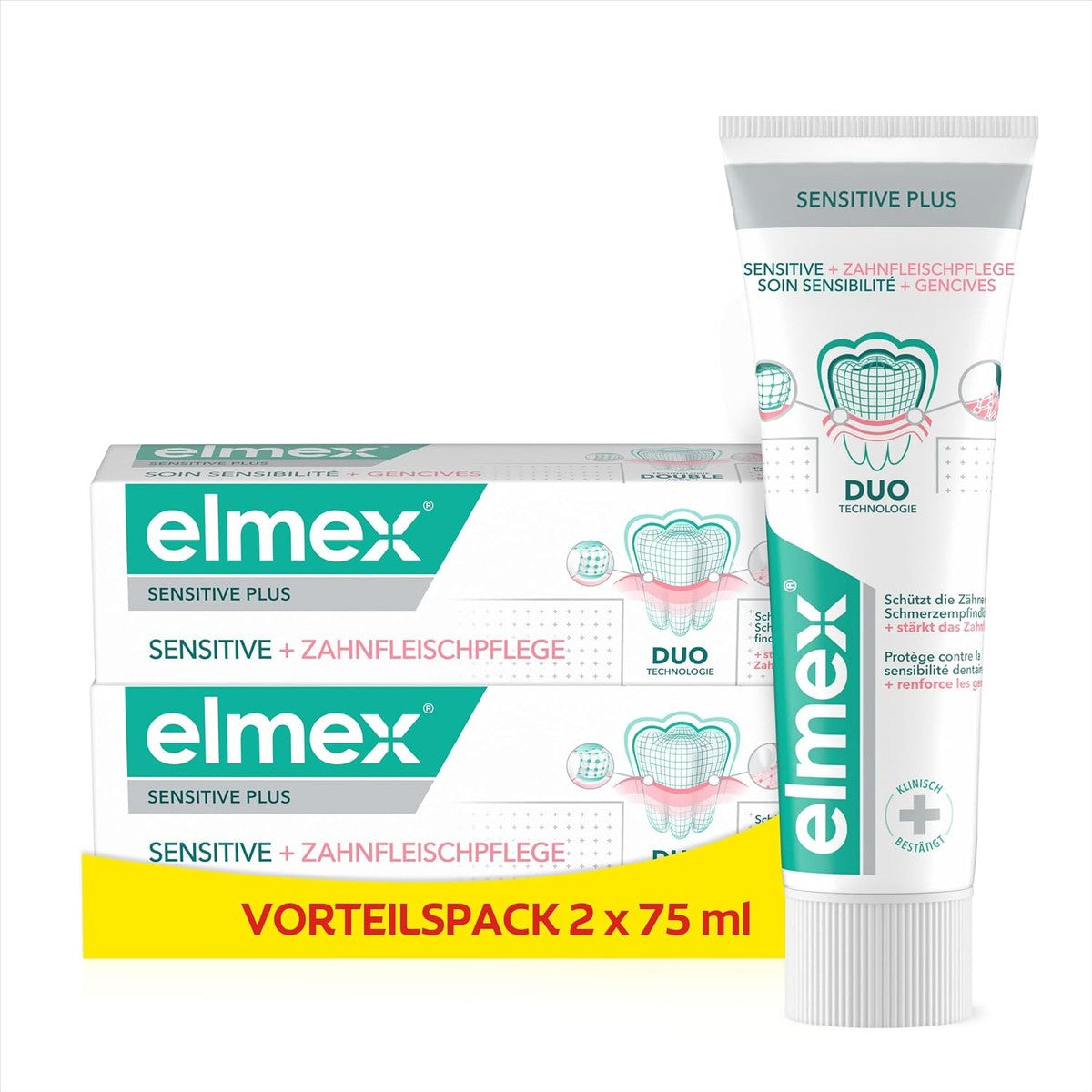 ELMEX Sensitive Plus Tandvleesverzorging 75ml – ELMEX