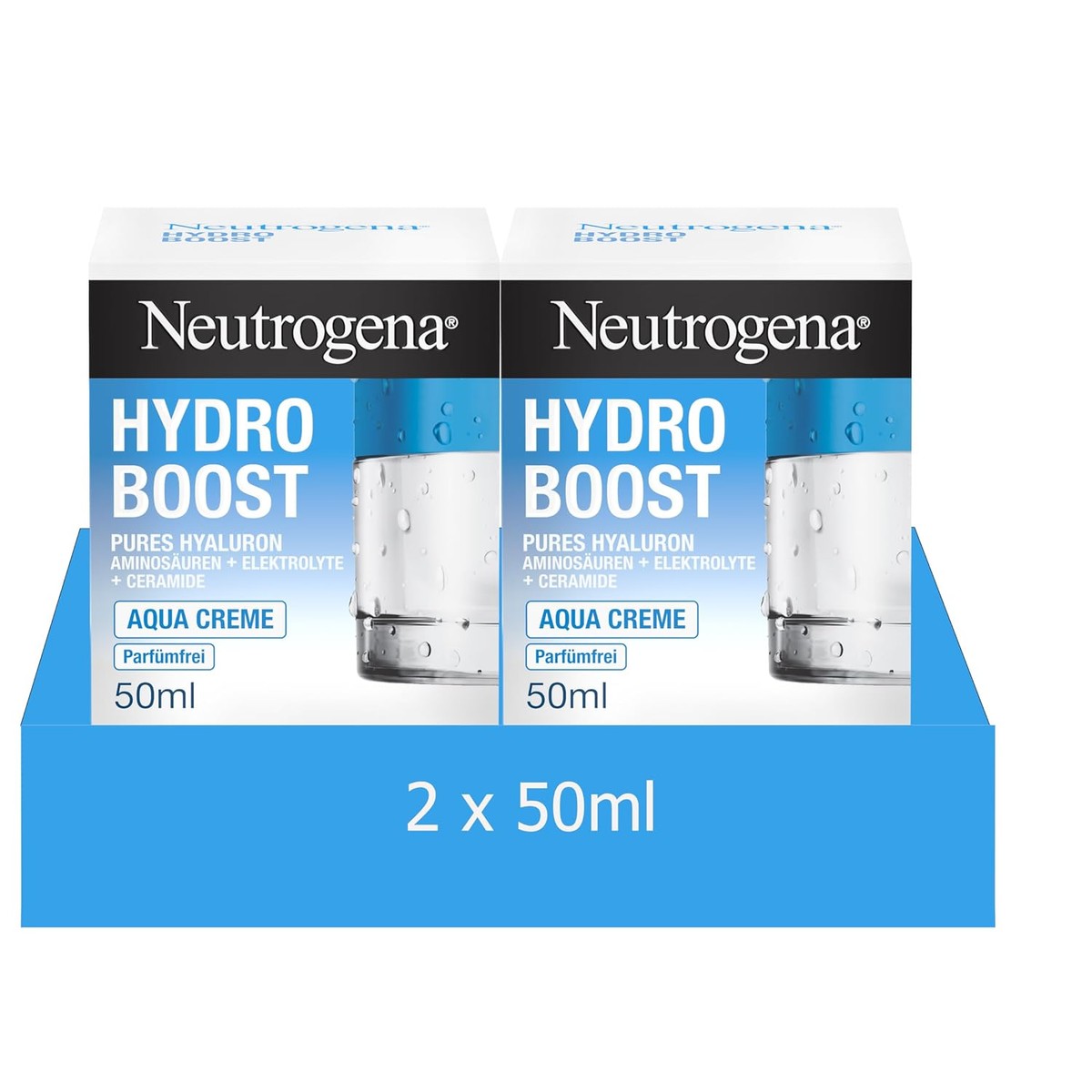 Neutrogena Hydro Boost Aqua Crème parfumvrij 2 x 50 ml – Neutrogena